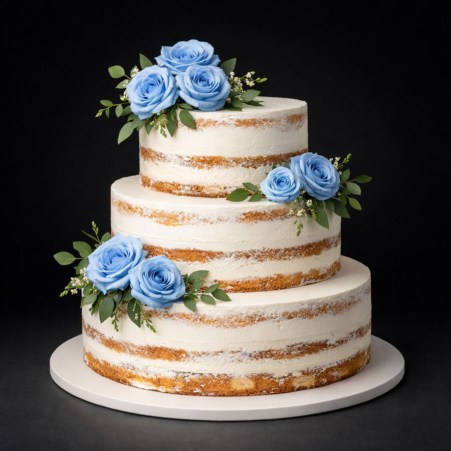 Hochzeitstorte naked