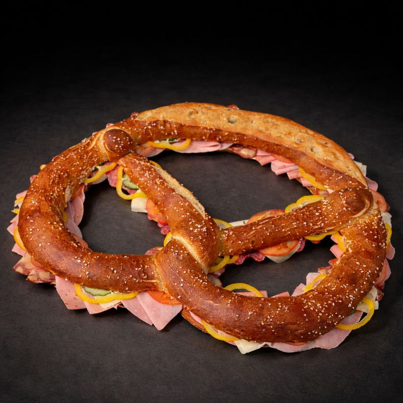 Party-Brezel gefüllt / Für 12-15 Personen